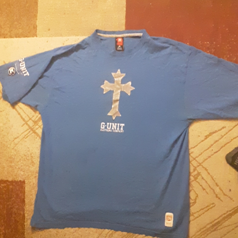 Ecko G unit royal blue t shirt